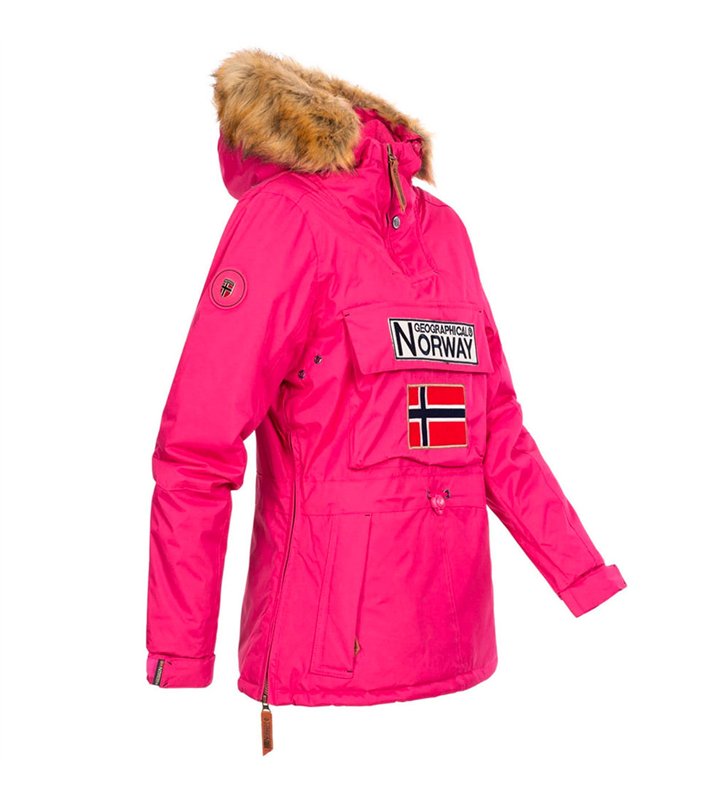 Veste parka à enfiler avec capuche pour Femme Geographical Norway Bridget