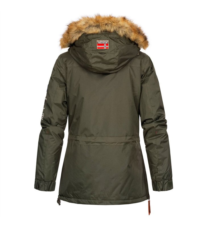 Veste parka à enfiler avec capuche pour Femme Geographical Norway Bridget