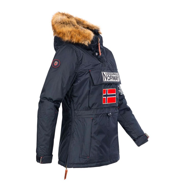 Veste parka à enfiler avec capuche pour Femme Geographical Norway Bridget