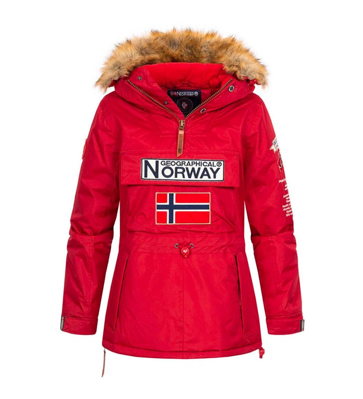 Veste parka à enfiler avec capuche pour Femme Geographical Norway Bridget