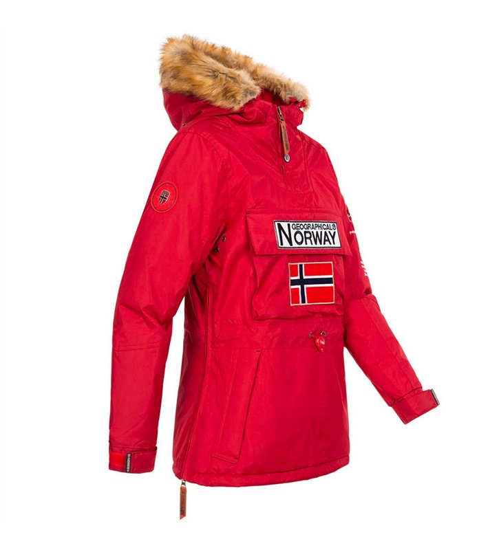 Veste parka à enfiler avec capuche pour Femme Geographical Norway Bridget