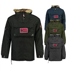 Veste parka enfant Hiver Geographical Norway Barbier a enfiler