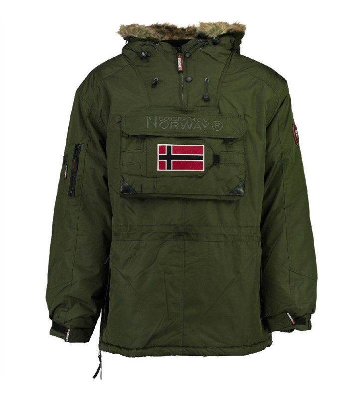 Veste parka enfant Hiver Geographical Norway Barbier a enfiler