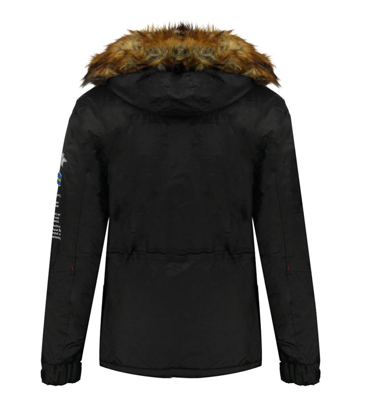 Veste parka à enfiler avec capuche pour enfant Geographical Norway Barman