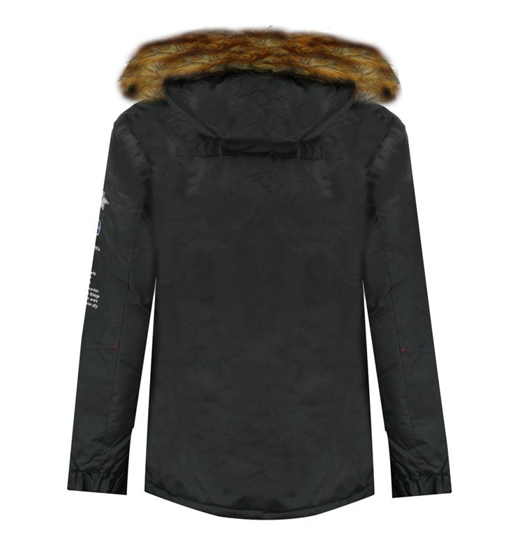 Veste parka à enfiler avec capuche pour enfant Geographical Norway Barman