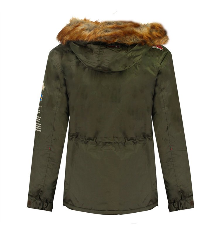 Veste parka à enfiler avec capuche pour enfant Geographical Norway Barman