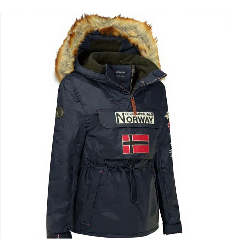 Veste parka à enfiler avec capuche pour enfant Geographical Norway Barman