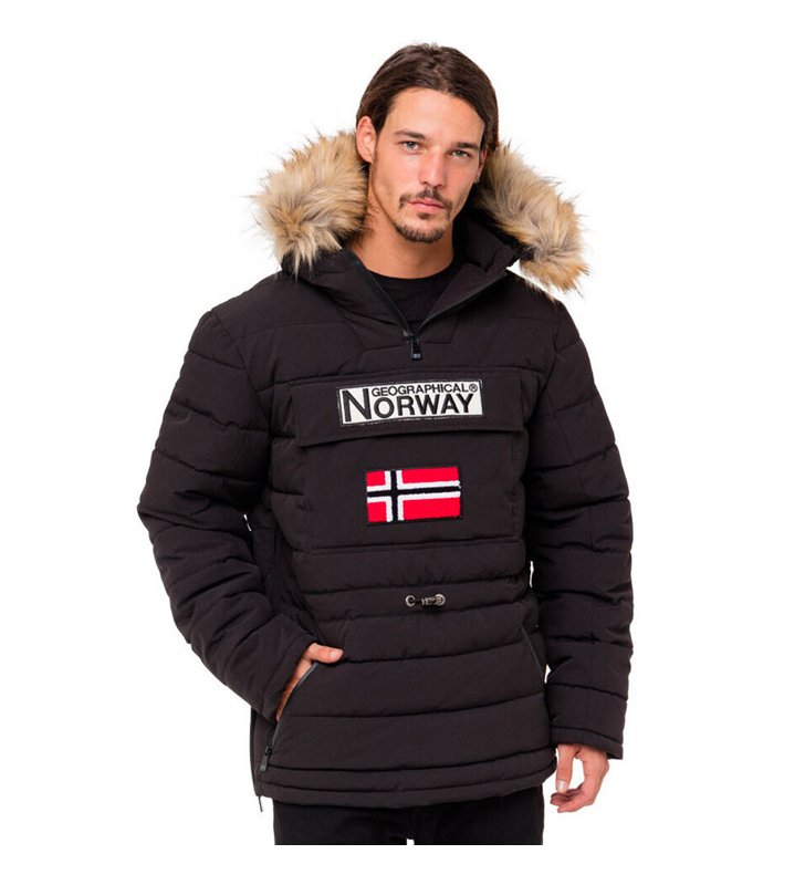 Veste doudoune à enfiler Homme avec capuche Hiver Geographical Norway Casimire