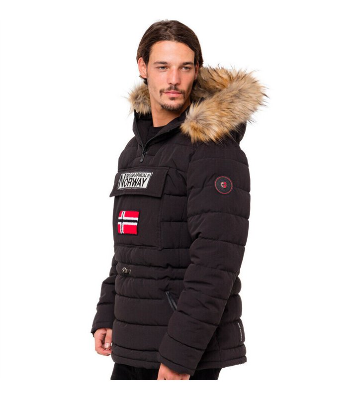 Veste doudoune à enfiler Homme avec capuche Hiver Geographical Norway Casimire