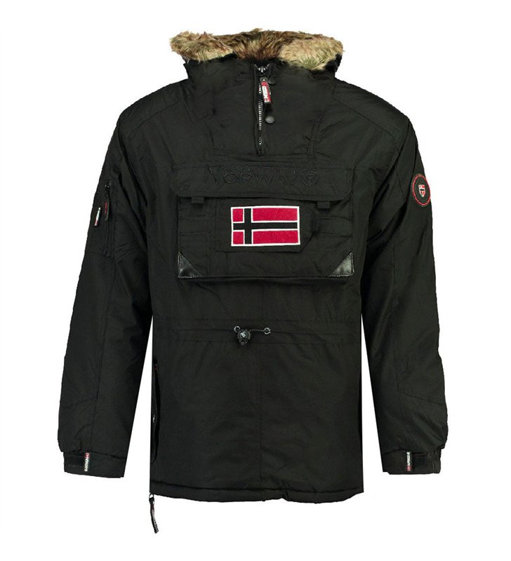 Veste parka à enfiler Homme Geographical Norway Barbier pour l'hiver