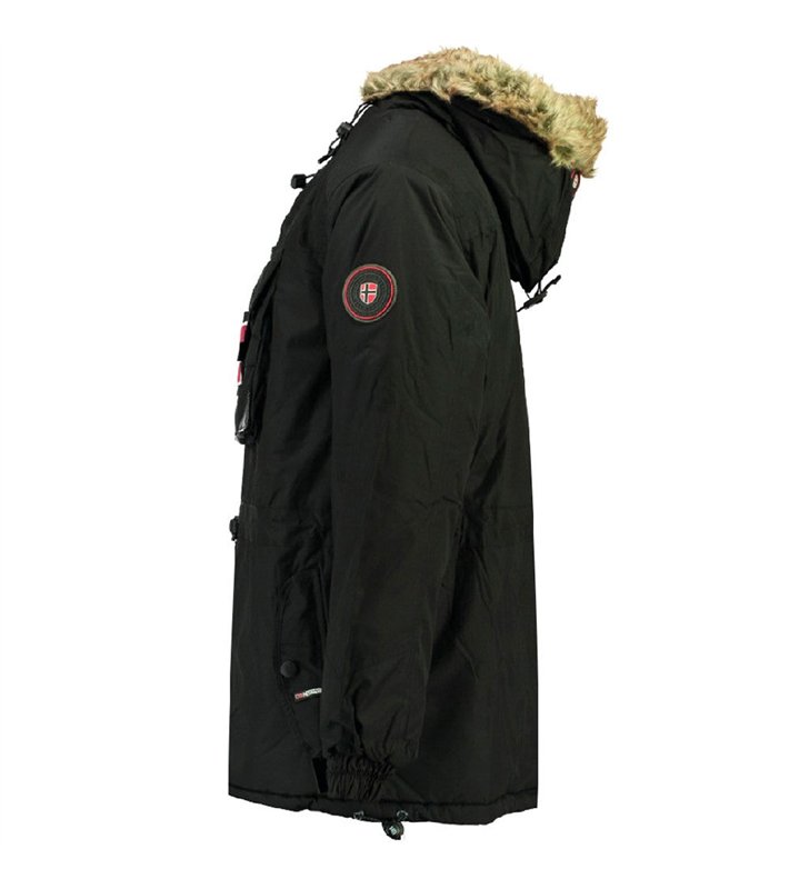 Veste parka à enfiler Homme Geographical Norway Barbier pour l'hiver