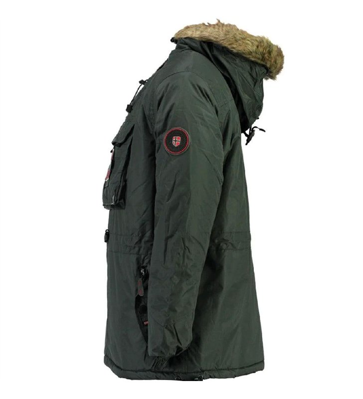 Veste parka à enfiler Homme Geographical Norway Barbier pour l'hiver