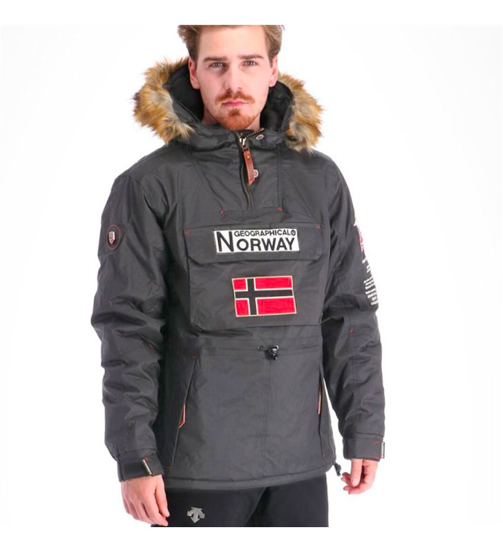 Veste parka à enfiler avec capuche pour Homme Geographical Norway Barman