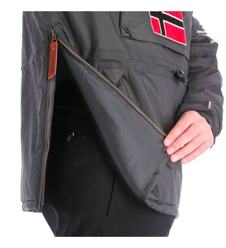 Veste parka à enfiler avec capuche pour Homme Geographical Norway Barman