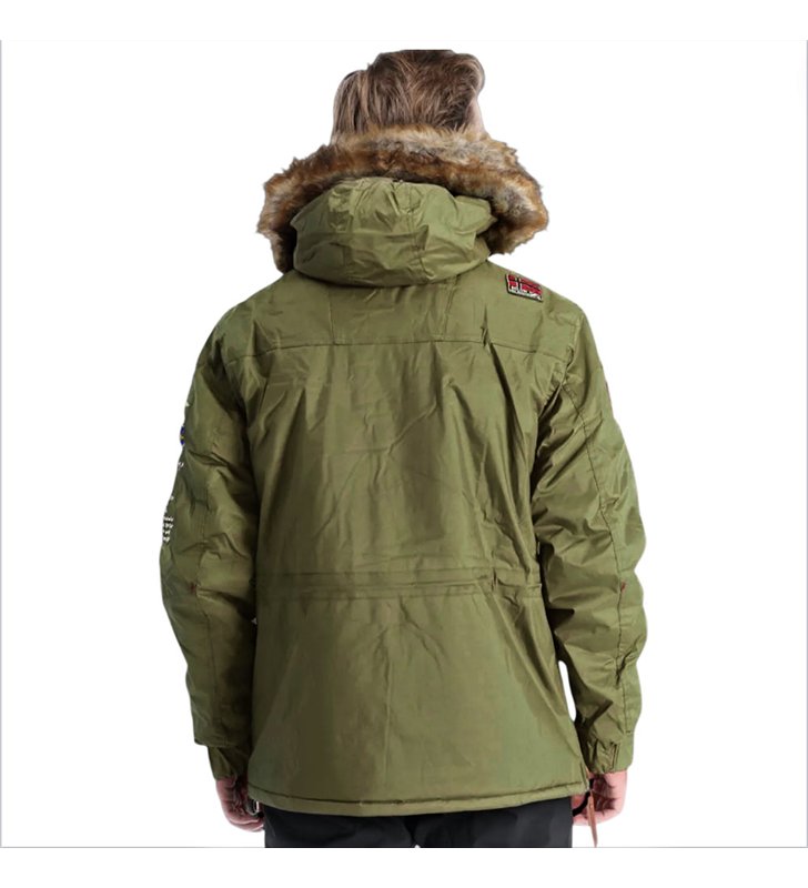 Veste parka à enfiler avec capuche pour Homme Geographical Norway Barman