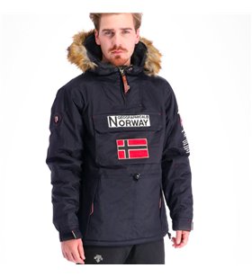 Veste parka à enfiler avec capuche pour Homme Geographical Norway Barman