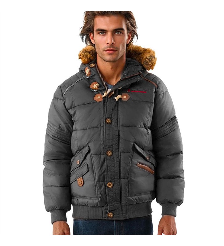 Veste doudoune à capuche pour Homme Geographical Norway Hiver Belphegore