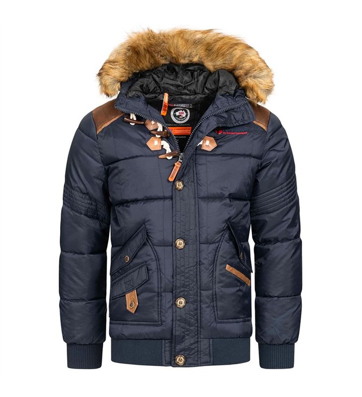Veste doudoune à capuche pour Homme Geographical Norway Hiver Belphegore