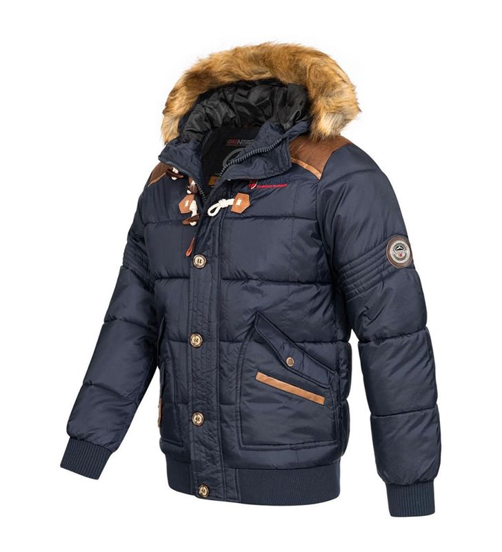 Veste doudoune à capuche pour Homme Geographical Norway Hiver Belphegore