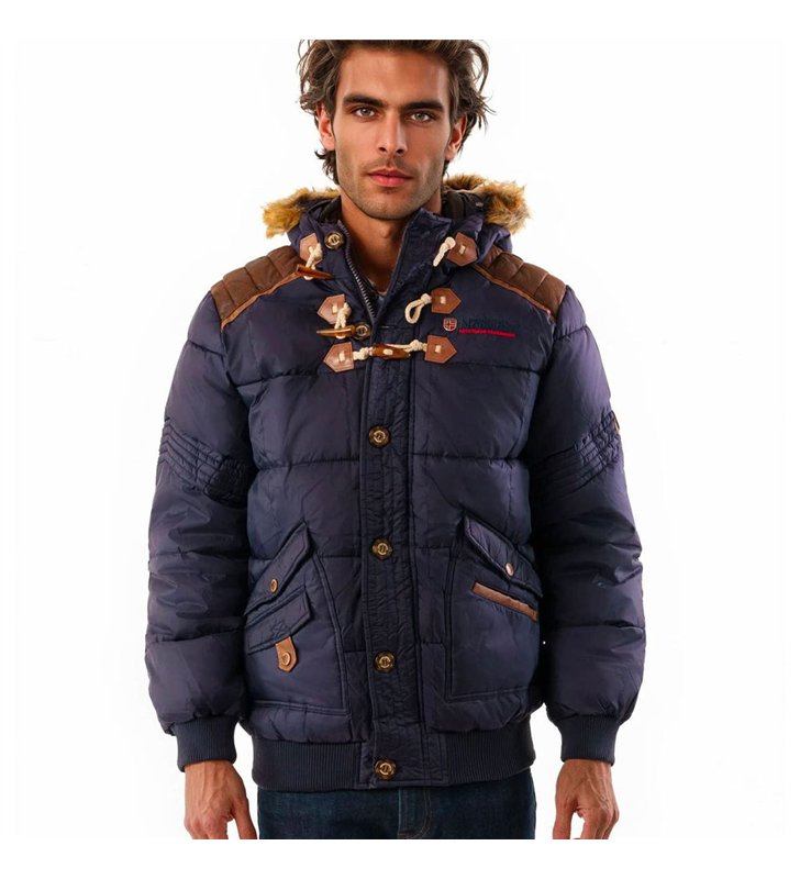 Veste doudoune à capuche pour Homme Geographical Norway Hiver Belphegore