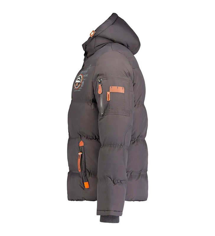 Veste doudoune chaude zippée à capuche Homme Geographical Norway Verveine