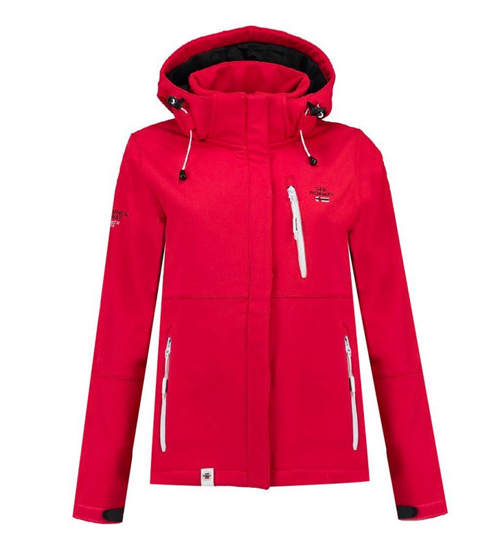 Veste softshell pour Femme avec capuche amovible Geographical Norway Touna
