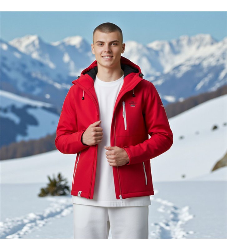 Veste softshell pour Femme avec capuche amovible Geographical Norway Touna