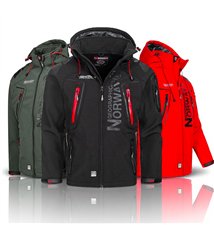 Veste Softshell pour Homme avec capuche Geographical Norway Techno