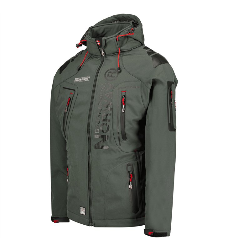 Veste Softshell pour Homme avec capuche Geographical Norway Techno