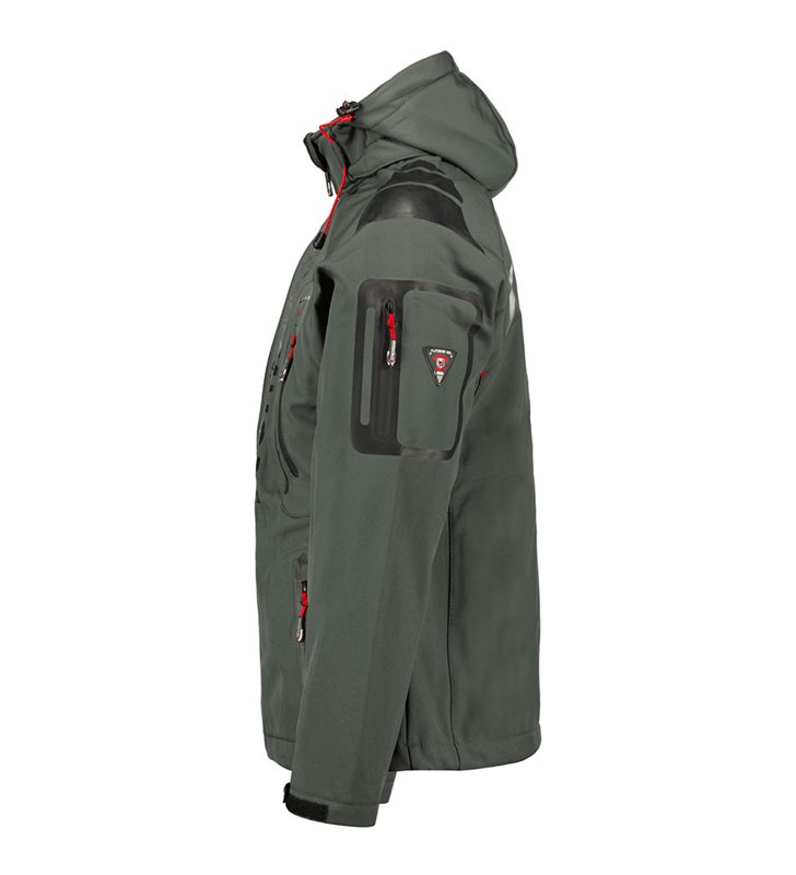 Veste Softshell pour Homme avec capuche Geographical Norway Techno