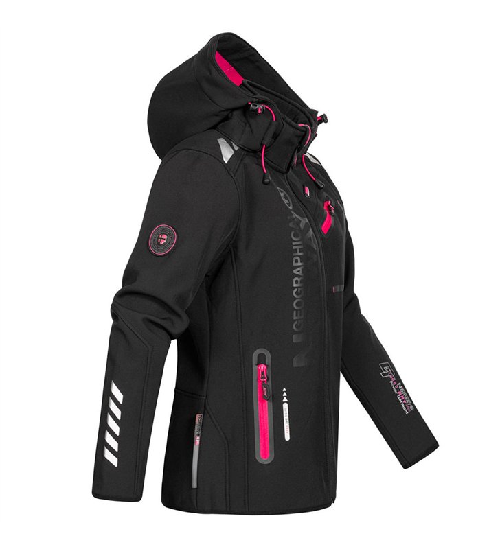 Veste softshell pour Femme Geographical Norway Reine avec capuche détachable
