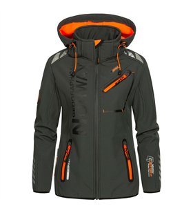 Veste softshell pour Femme Geographical Norway Reine avec capuche détachable