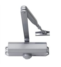 Ferme-porte Bricard Argent bras compas fermeture automatique jusqu’à 60 kg Force 3
