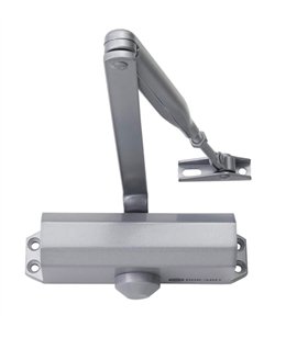 Ferme-porte Bricard Argent bras compas fermeture automatique jusqu’à 60 kg Force 3