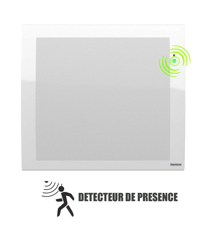 Radiateur électrique horizontal mural Thermor Palerme 2 Connecté 750W 1000W 1500W