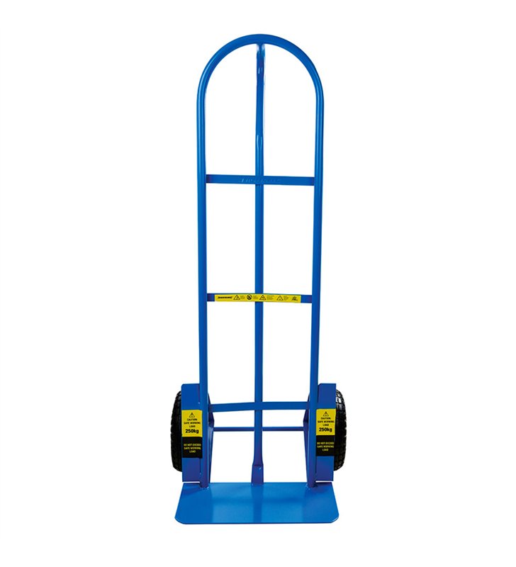 Diable de transport charge 250 kg chariot manutention en acier Silverline 633752