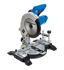Scie à onglet radiale combinée 210 mm 1400 W avec lame TCT Silverline 262705