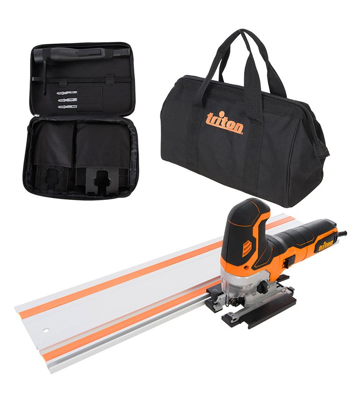 Scie sauteuse electrique pendulaire 750 W 3 lames Triton TJS001 coupe bois