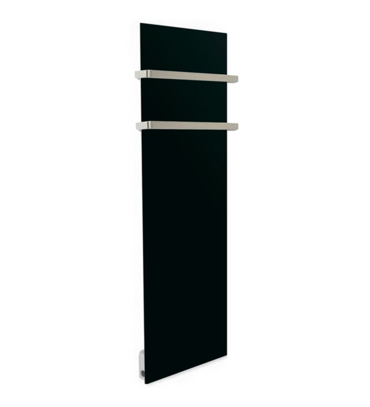 Barre sèche-serviette 40 cm pour radiateur électrique ILO Technology - inox chromé
