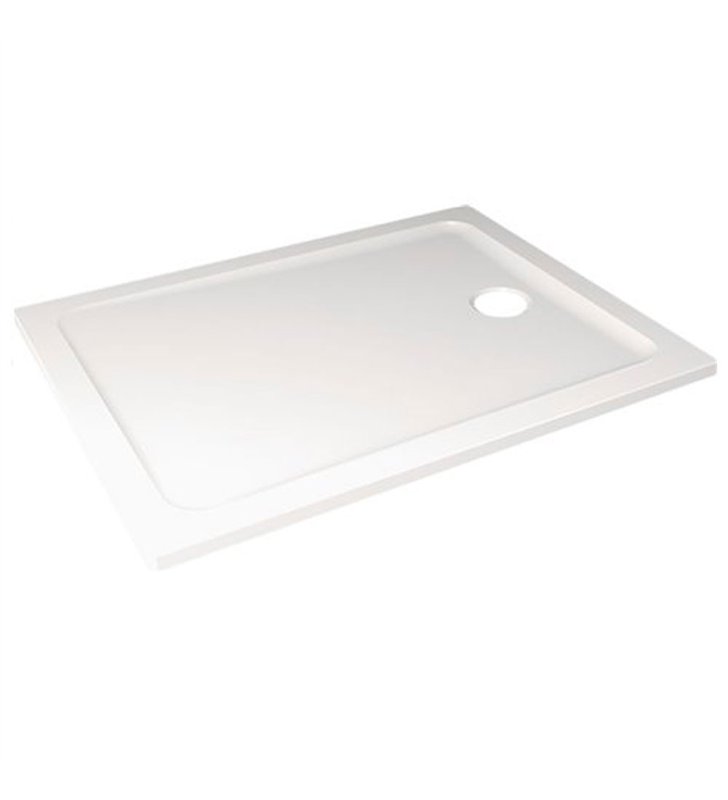 Receveur de douche Kinestart Kinedo blanc Bac Extra Plat 100 x 80 cm RD100