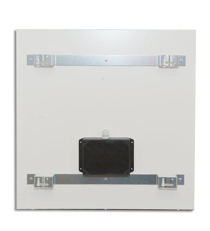 Cassette chauffante plafond 160W 60x60 cm avec boitier de raccordement 230 V pour plafond chauffant