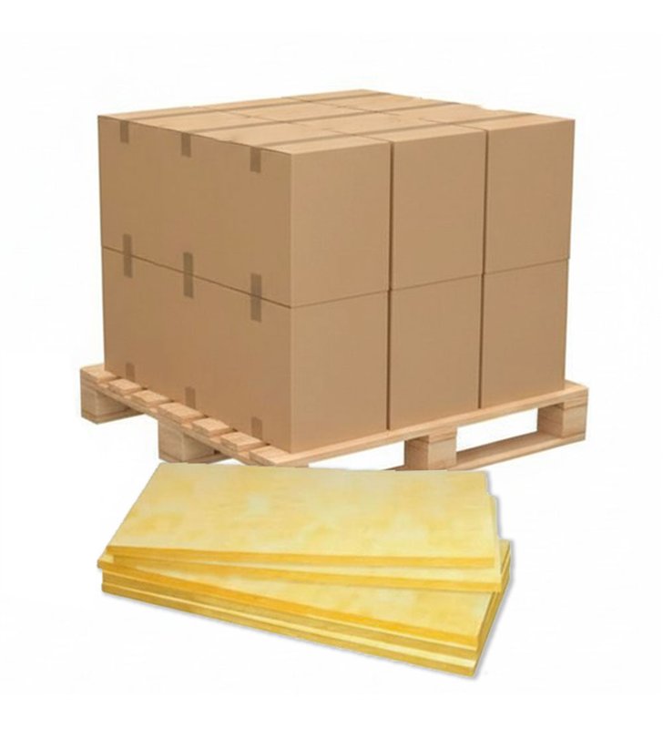 Lot panneaux isolant laine de verre 120x60 cm bordures T15 epaisseur 5 cm – Mur et plafond
