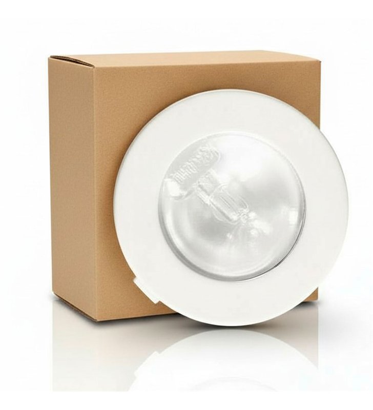 Lot de 5 Spots encastrables pour mobilier G4 12V – Compatibles LED – Cable 2 m