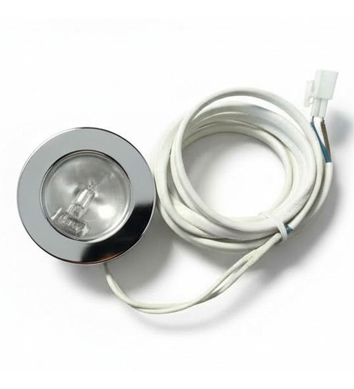Lot de 20 Spots encastrables pour mobilier G4 12V – Compatibles LED – Cable 210 m