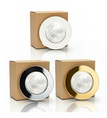 Lot de 5 Spots encastrables pour mobilier G4 12V – Compatibles LED