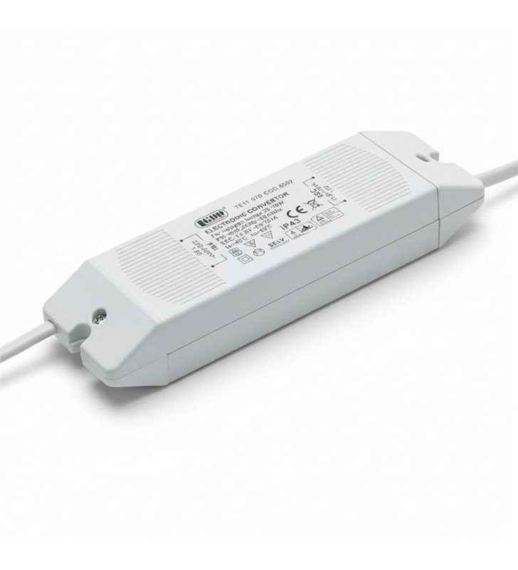 Kit d’Eclairage de mobilier 2 Spots Encastrables Blanc – 12V G4 Compatibles LED - Prise et Interrupteur