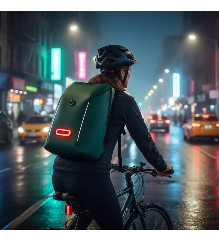Sac a dos Delsey Securain connecte avec eclairage Cosmo Ride