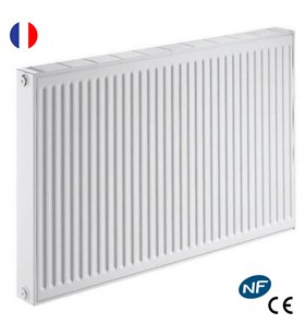 Radiateur eau chaude De Dietrich T21 IHR 60x90 cm 566 W grande hauteur raccordement bas