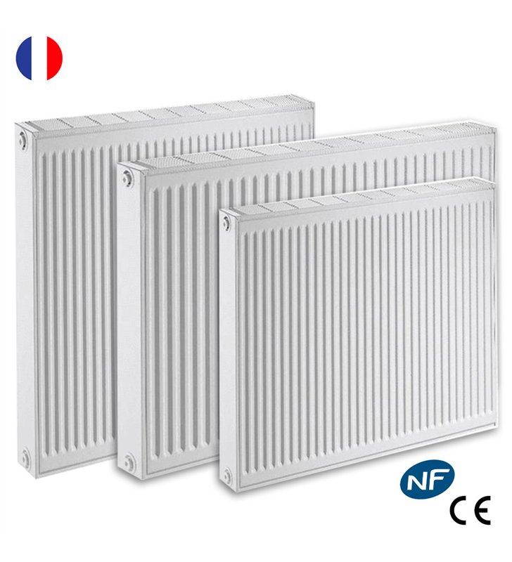 Radiateur eau chaude De Dietrich T22 HR 60x40 cm 369 W chauffage central