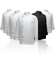 Veste de cuisine mixte manche longue tenue de cuisinier professionnelle